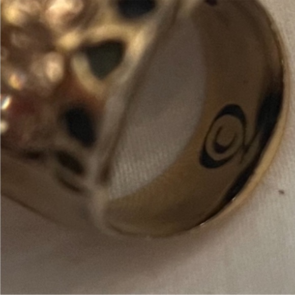 Alexander McQueen Honeycomb Skull Bee Ring - Picture 13 of 17